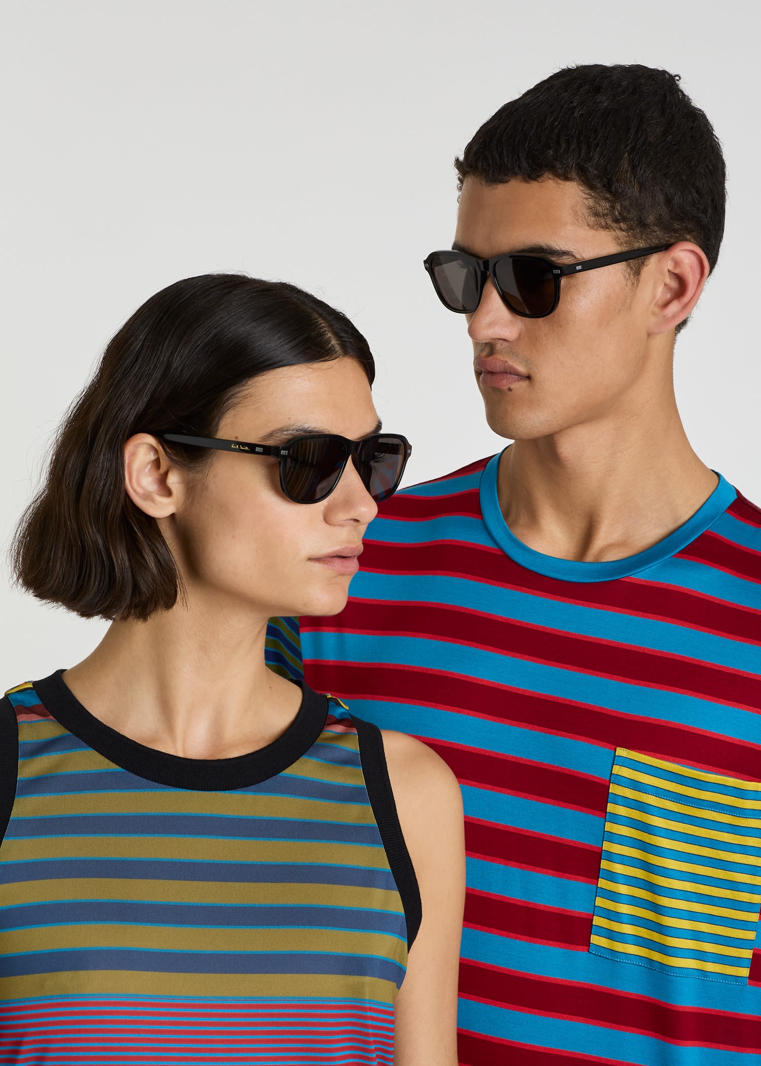 Black 'Duke' Sunglasses - 7