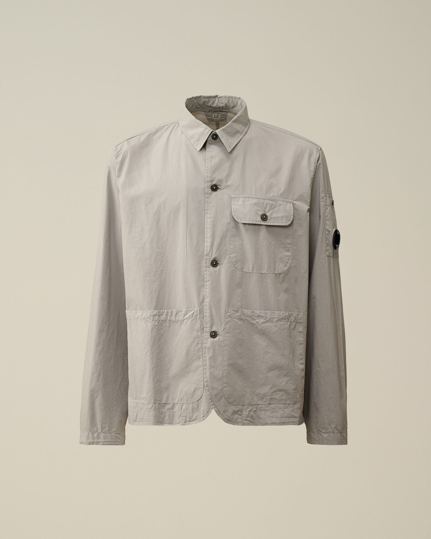 Cotton Popeline Workwear Shirt - 1
