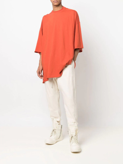 Rick Owens cropped drawstring track pants outlook