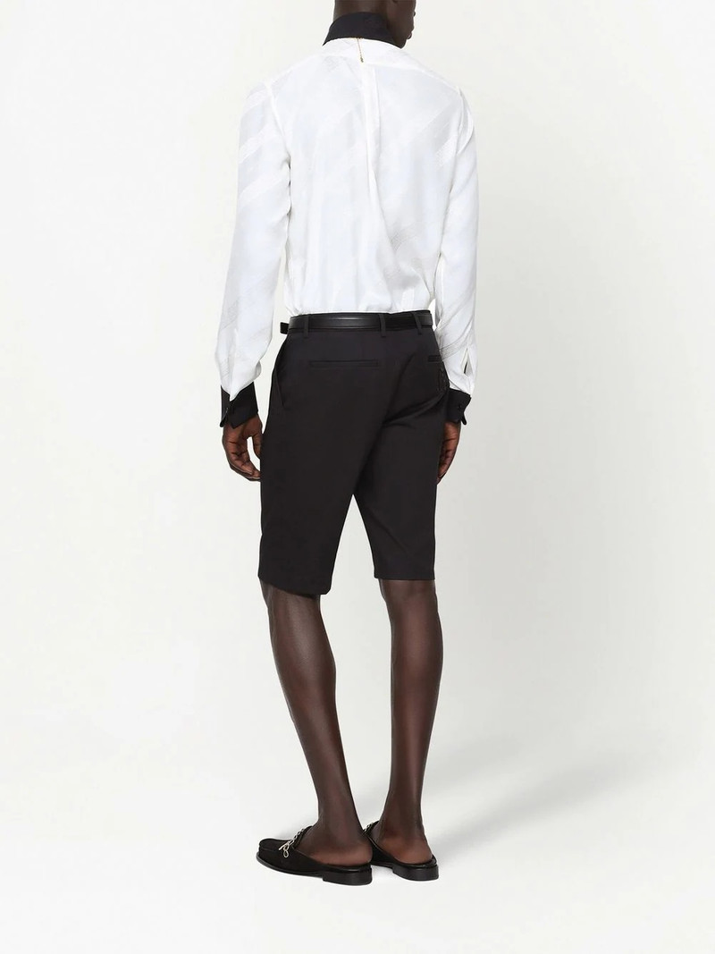 DG-embroidered tailored shorts 4