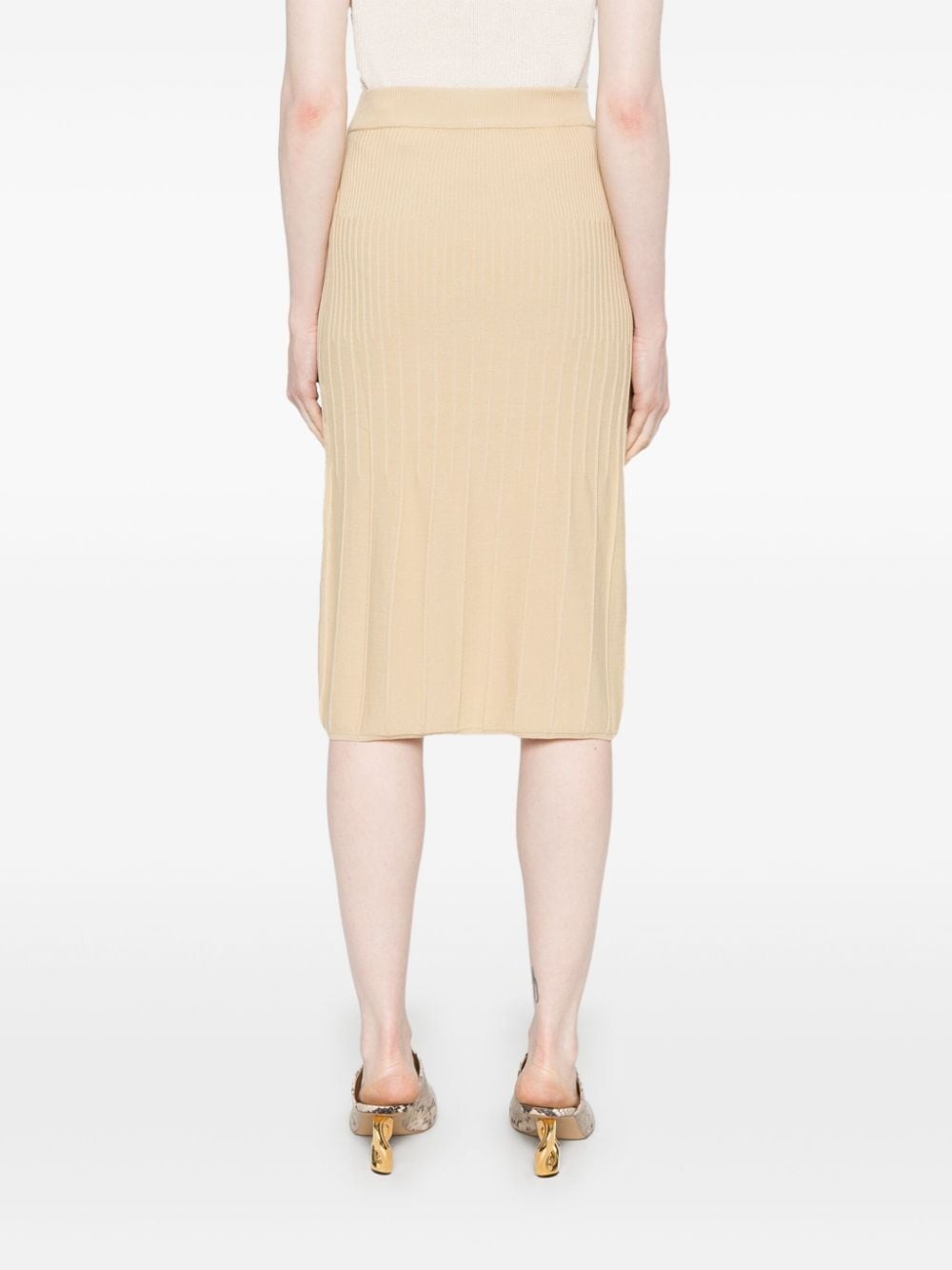 merino midi skirt - 4
