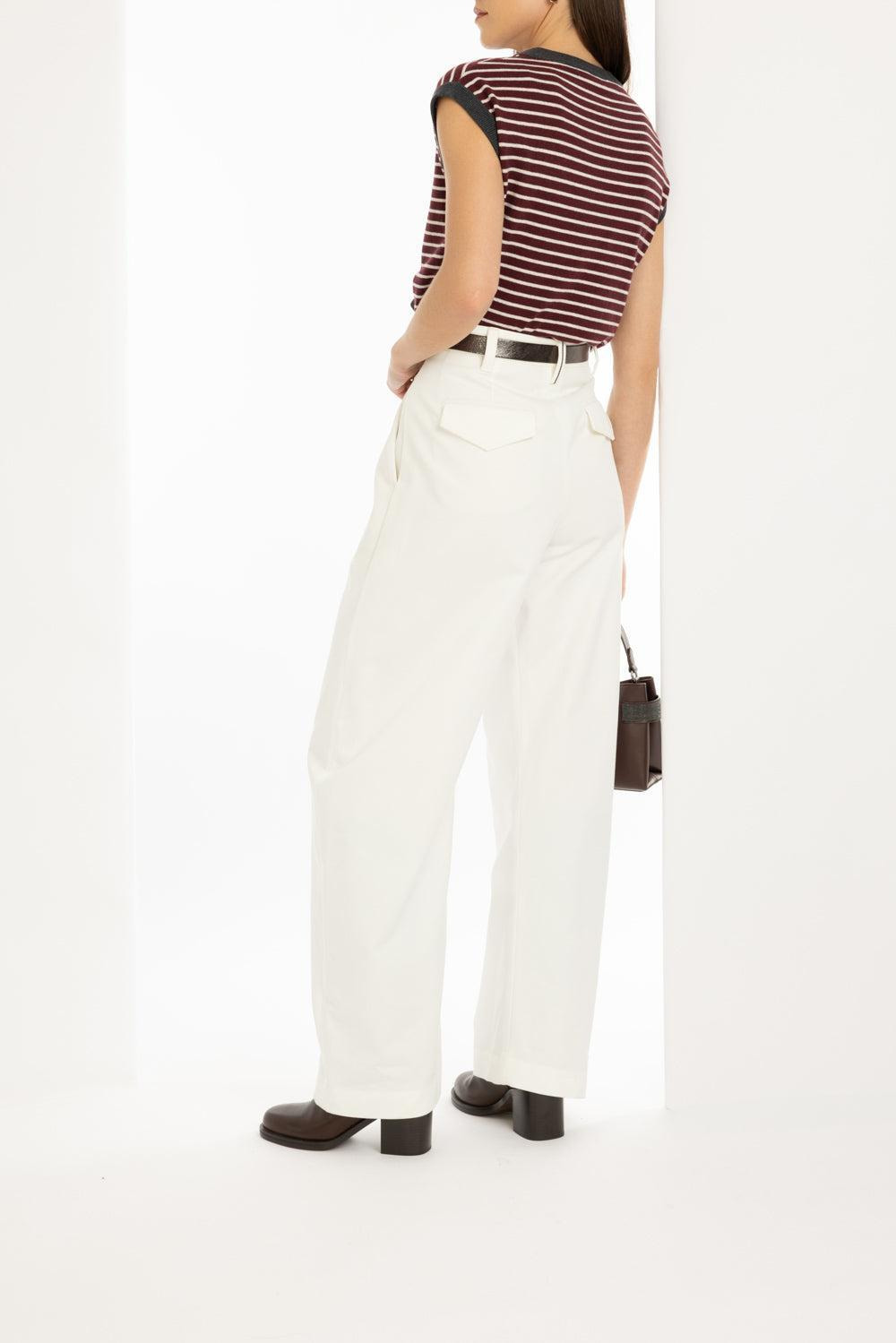 Striped Knit Tank - 4