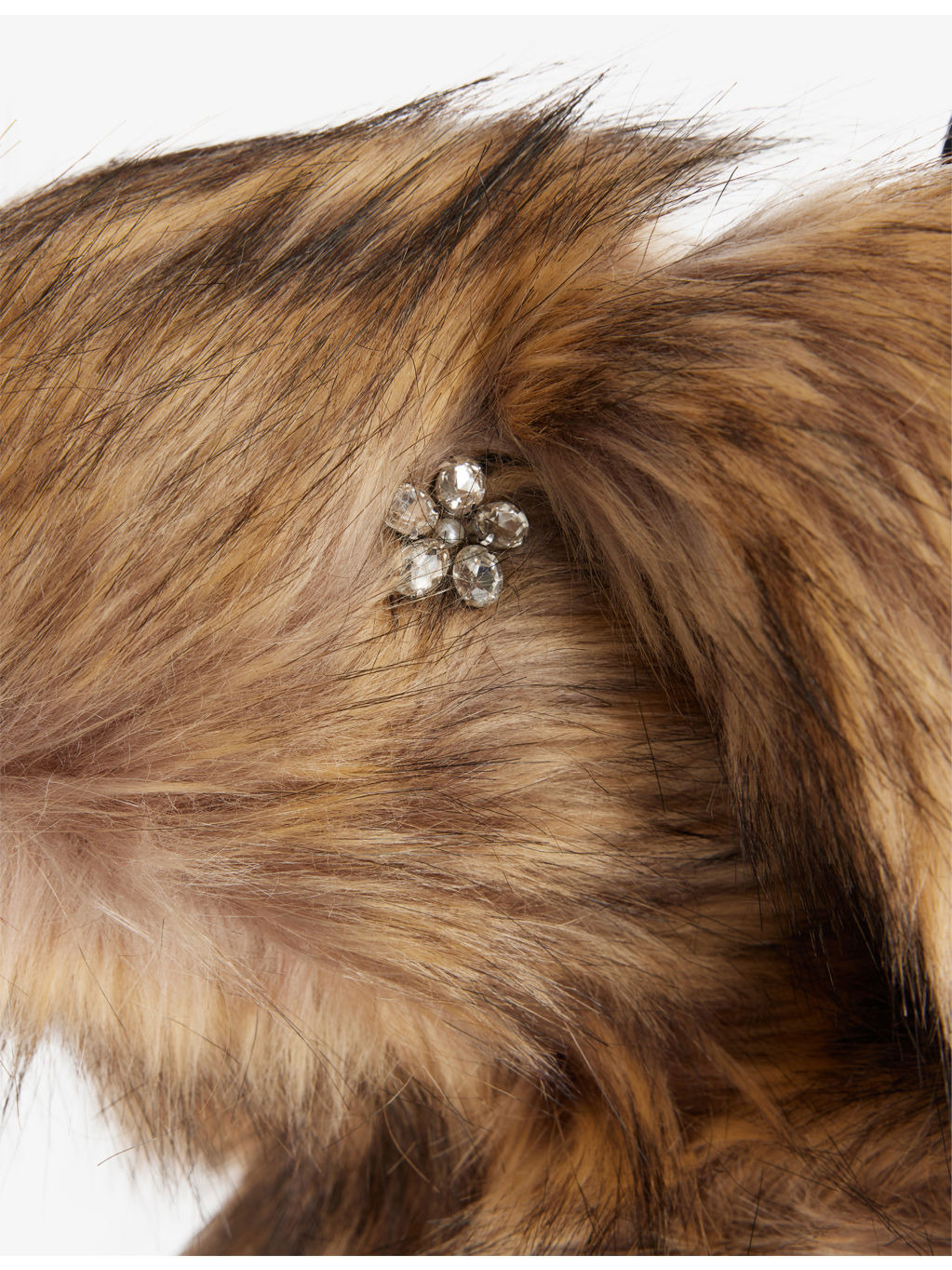 Hare Faux-Fur Cross-Body Bag - 6