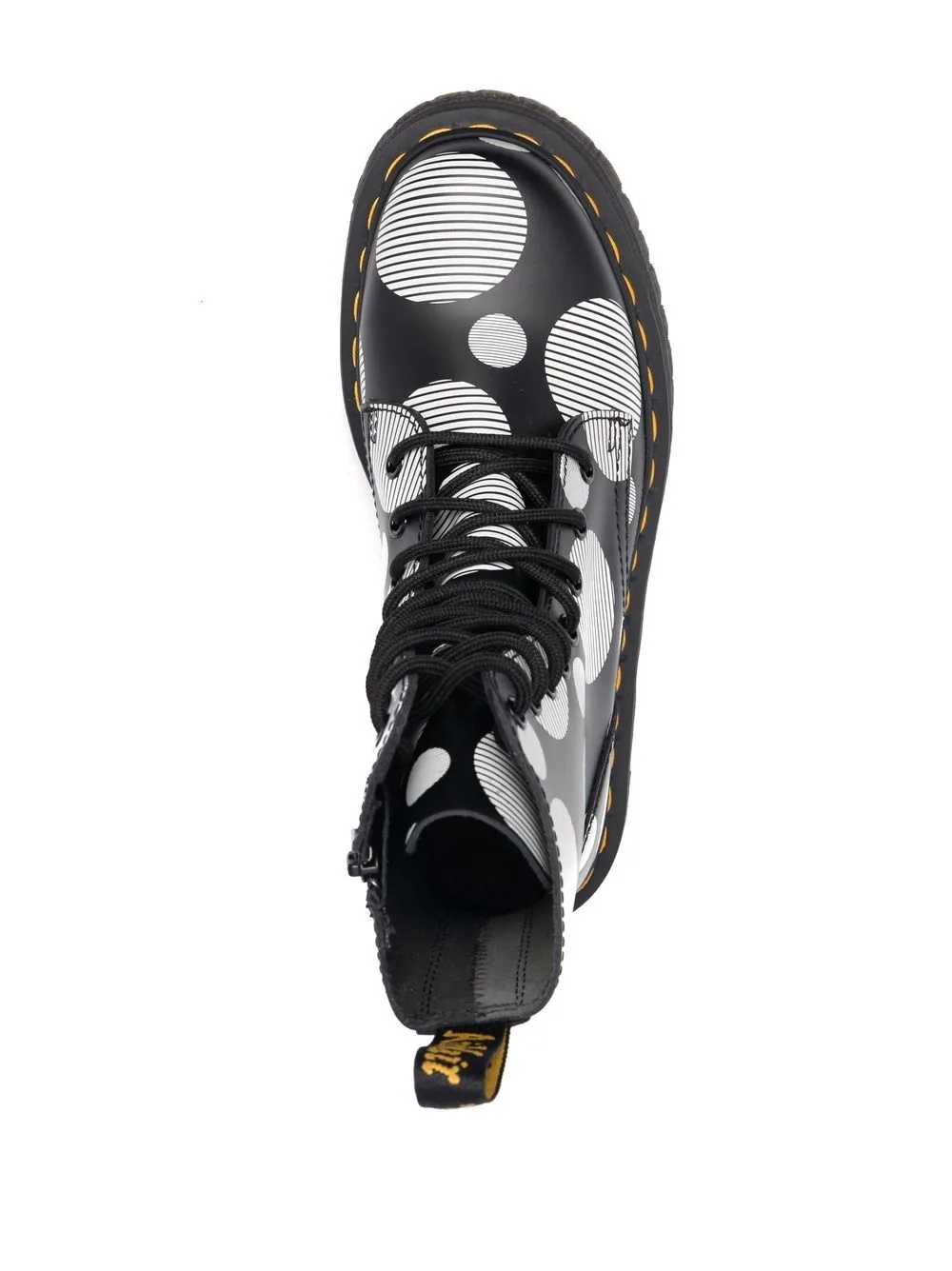 Jadon polka dot platform boots - 4