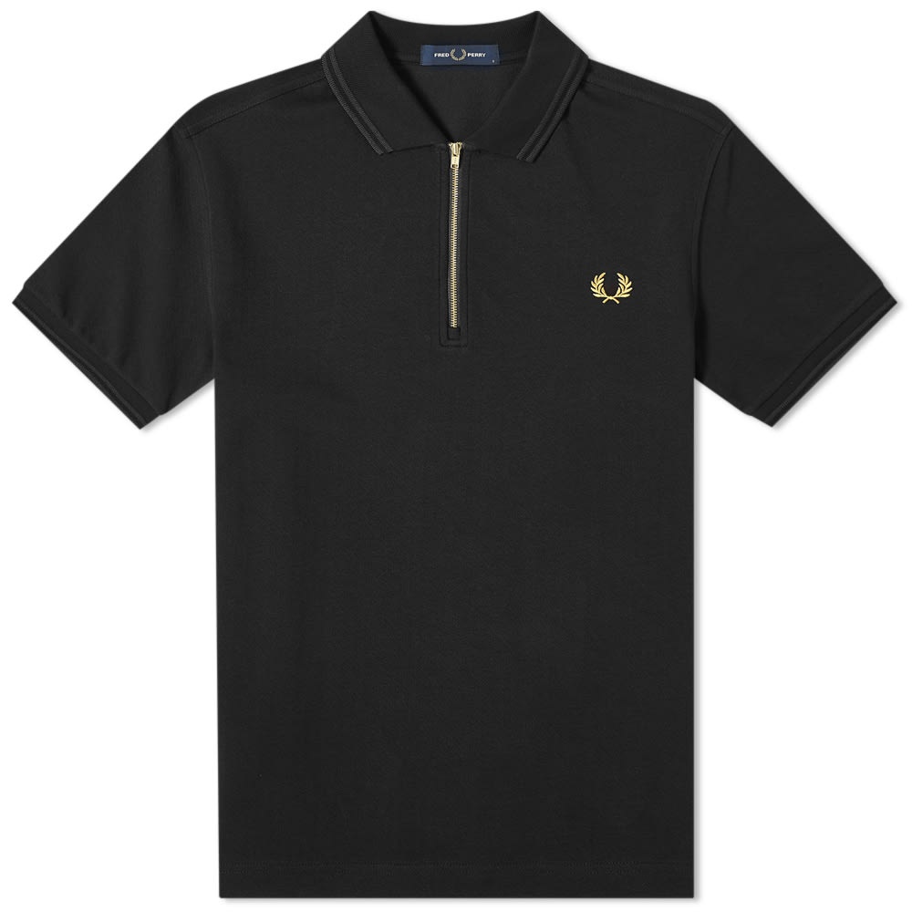 Fred Perry Authentic Zip Neck Polo - 1