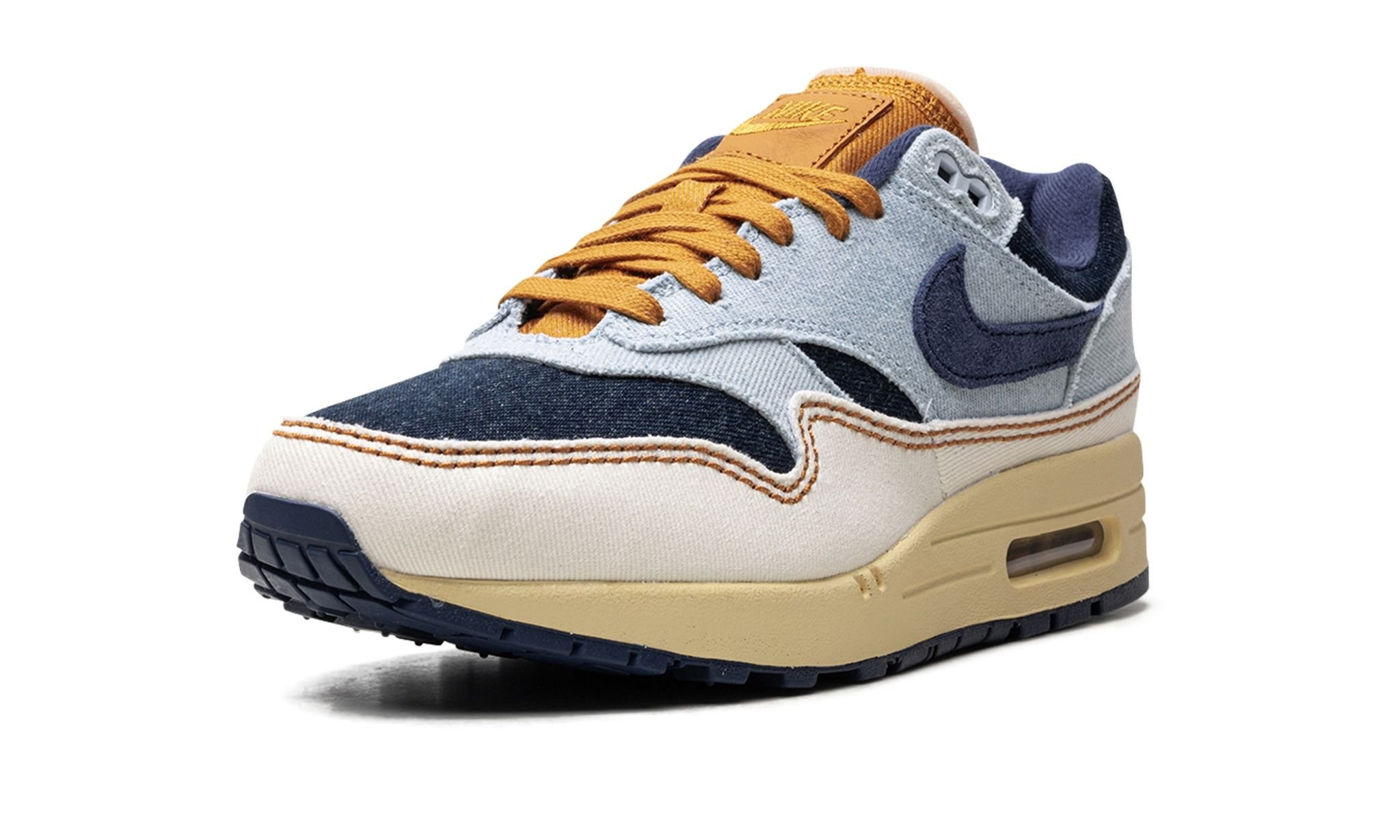 Air Max 1 '87 WMNS "AURA / MIDNIGHT NAVY / PALE IVORY" - 4