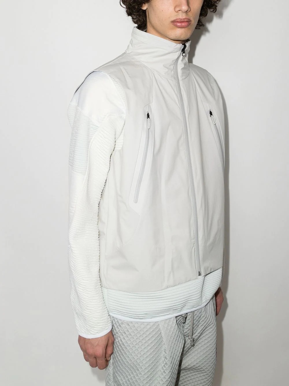 zip-up hooded jacket - 5