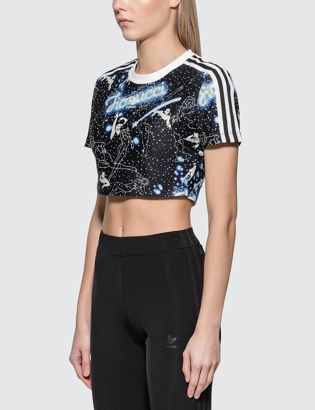 Adidas Originals x Fiorucci Crop Graphic T-shirt - 2