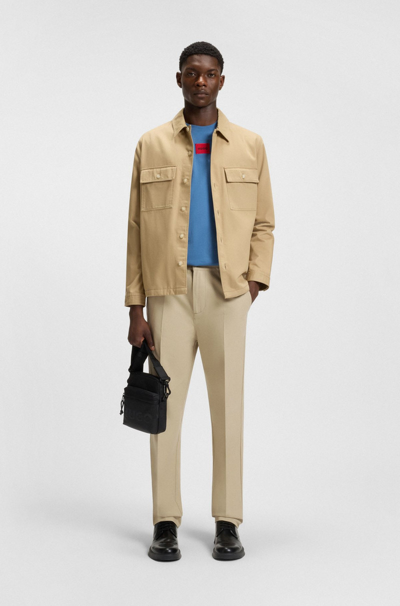 HUGO SLIM-FIT CHINOS IN MERCERIZED COTTON TWILL outlook