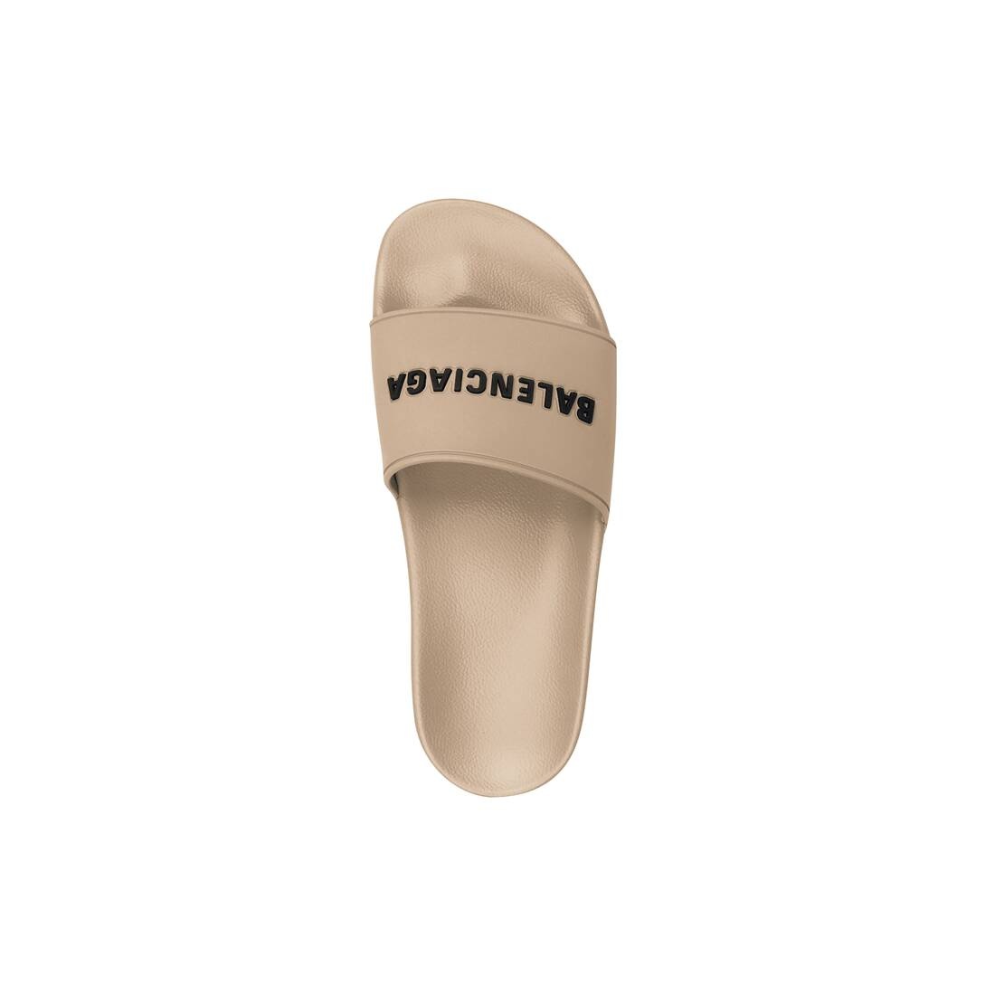 Women's Pool Slide Sandal in Beige - 5