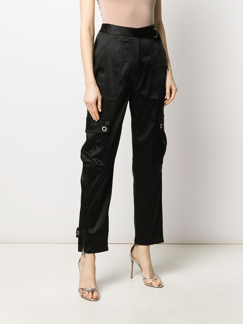 high-rise cargo-pocket trousers 3