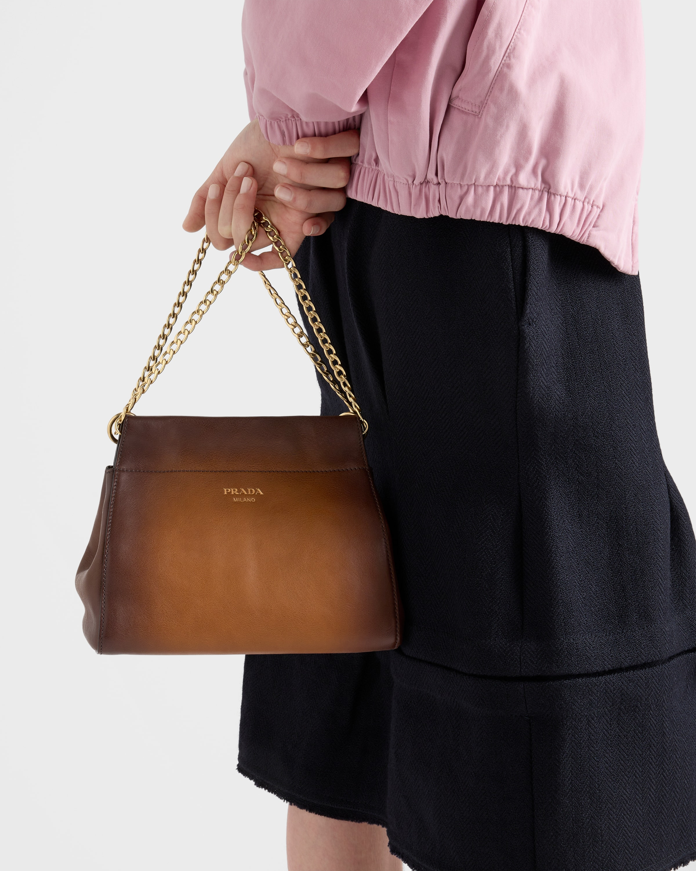 Prada Enchaîné leather mini bag - 7