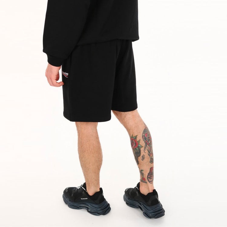 Balenciaga Political Campaign Short 'Black' 641608TIV531070 - 5