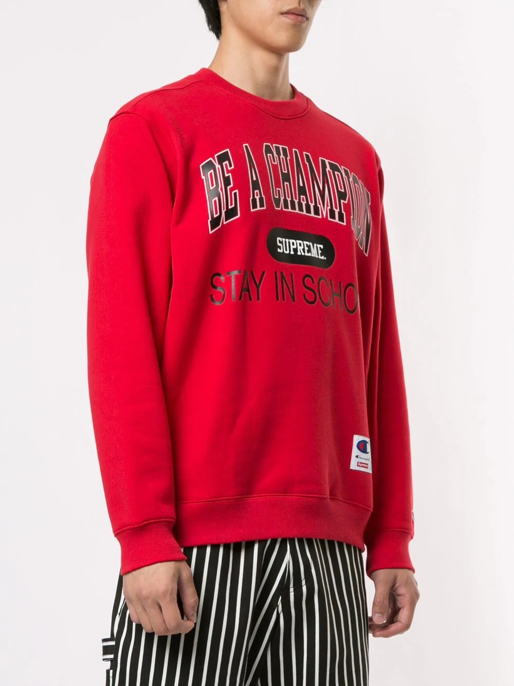 x Champion 'Stay in School' jumper - 3