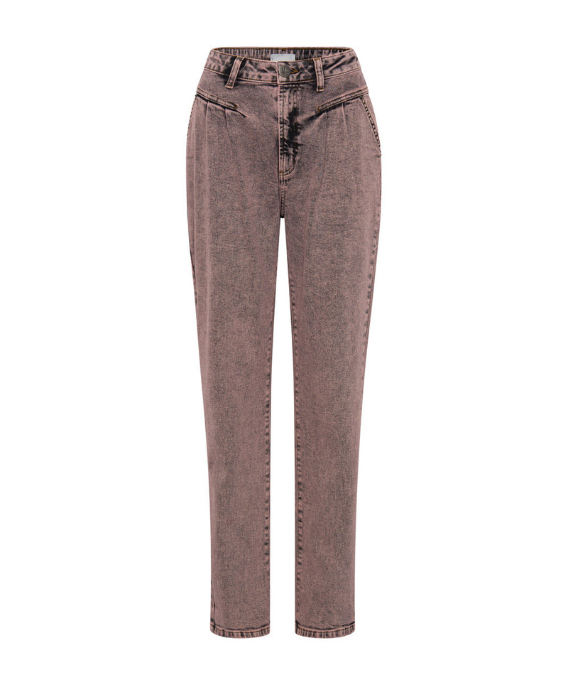 Streetwalkers High Waist Straight Leg Trouser Denim Jeans - Night Haze 6