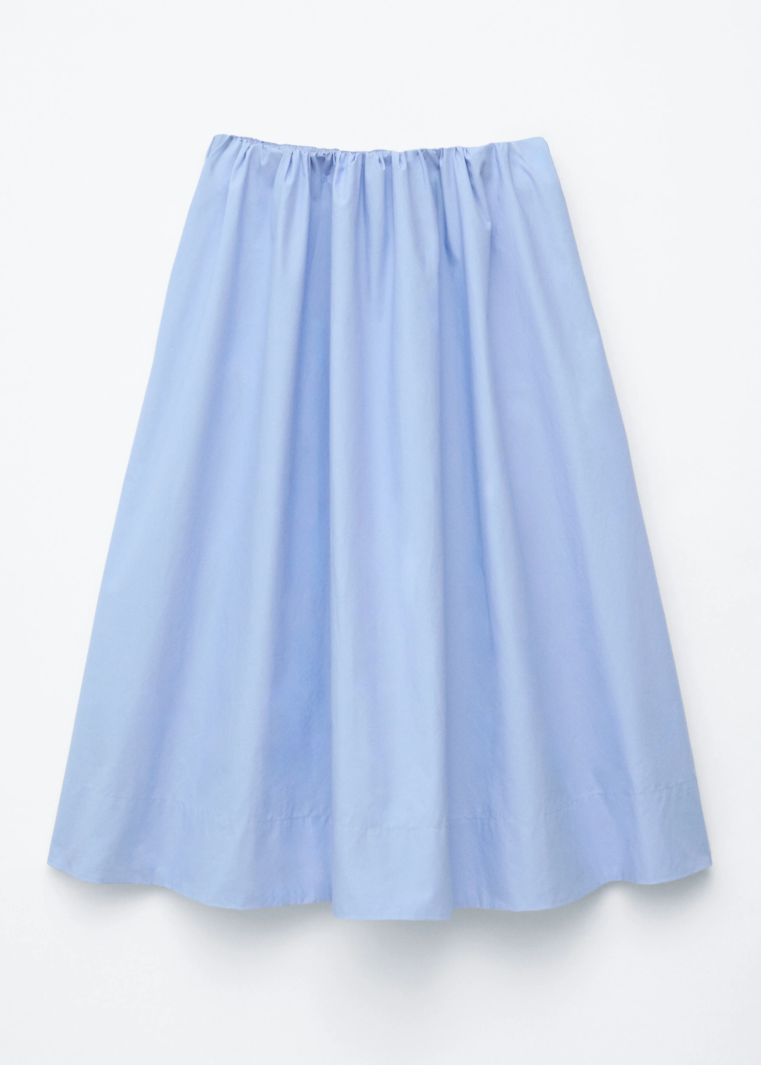 Cotton Midi Skirt - 1
