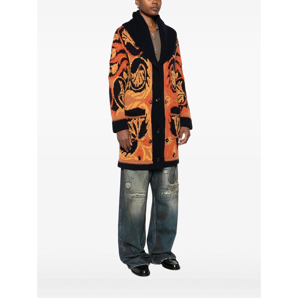 Etro Orange Coats - Oversized Coats Women - 2