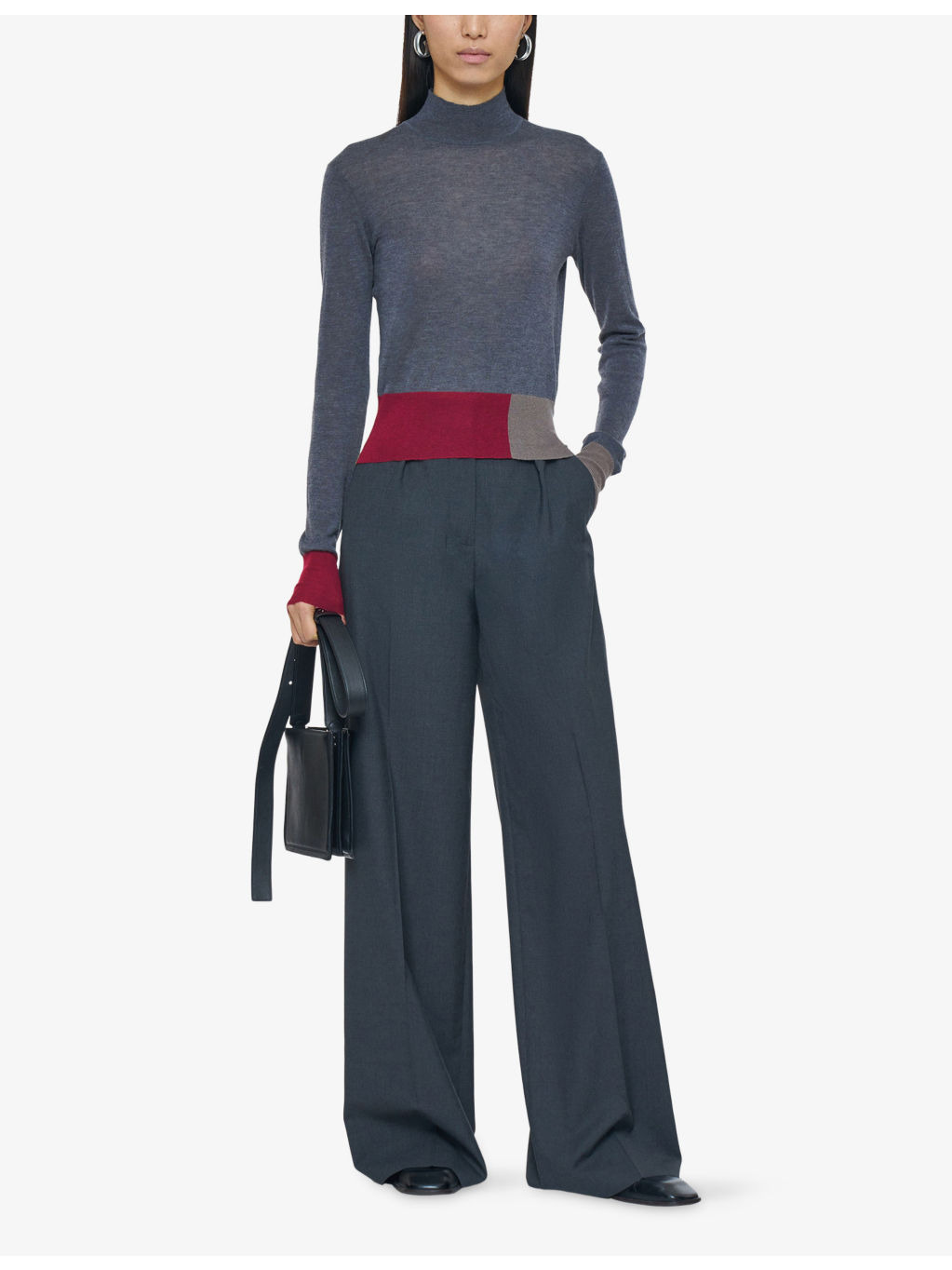 Cashair Mock-Neck Cashmere Jumper - 2