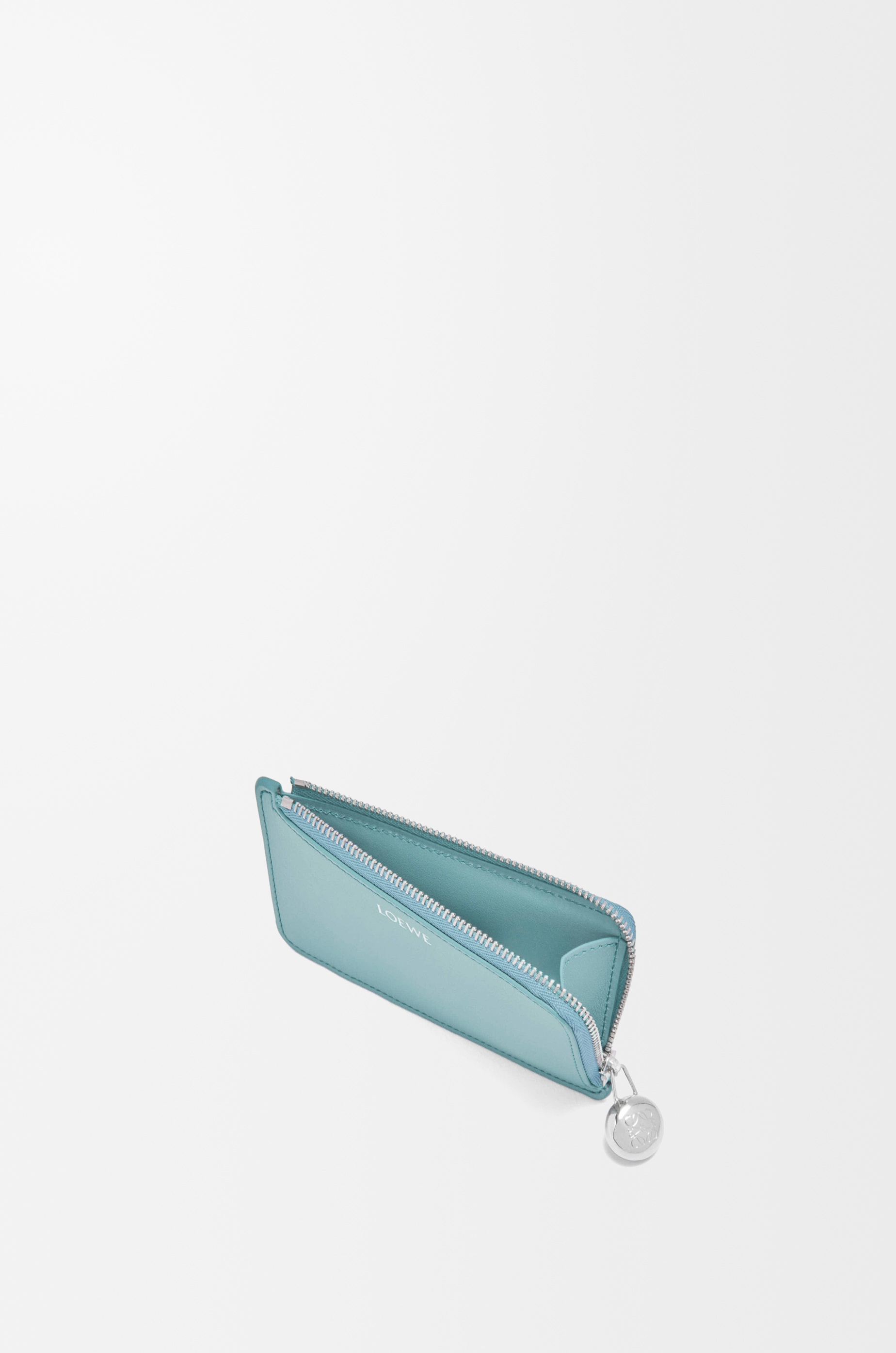Pebble coin cardholder in shiny nappa calfskin - 3