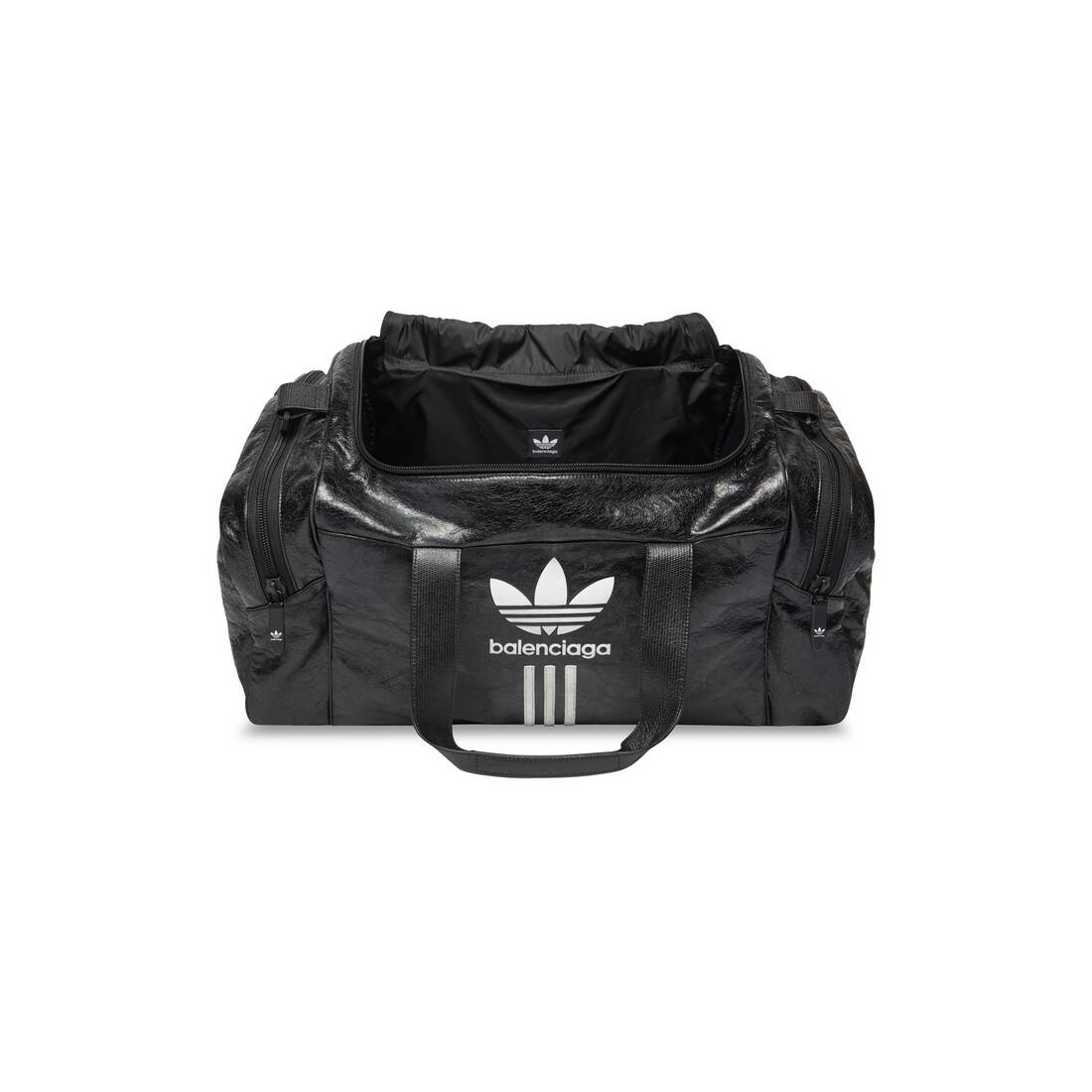 BALENCIAGA Men's Balenciaga / Adidas Gym Bag in Black
