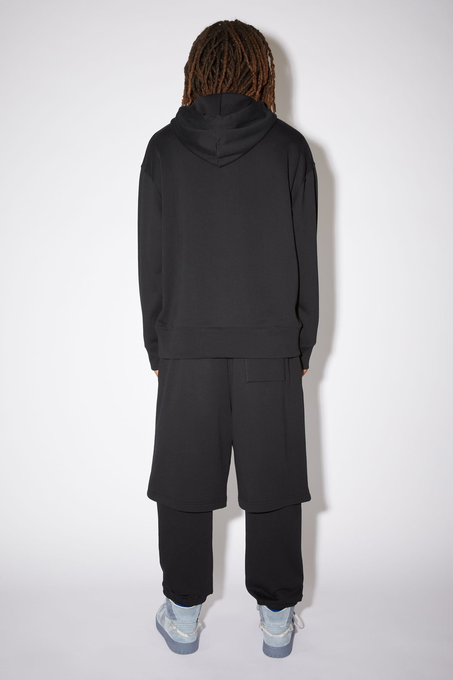 Hooded sweatshirt - Black - 3