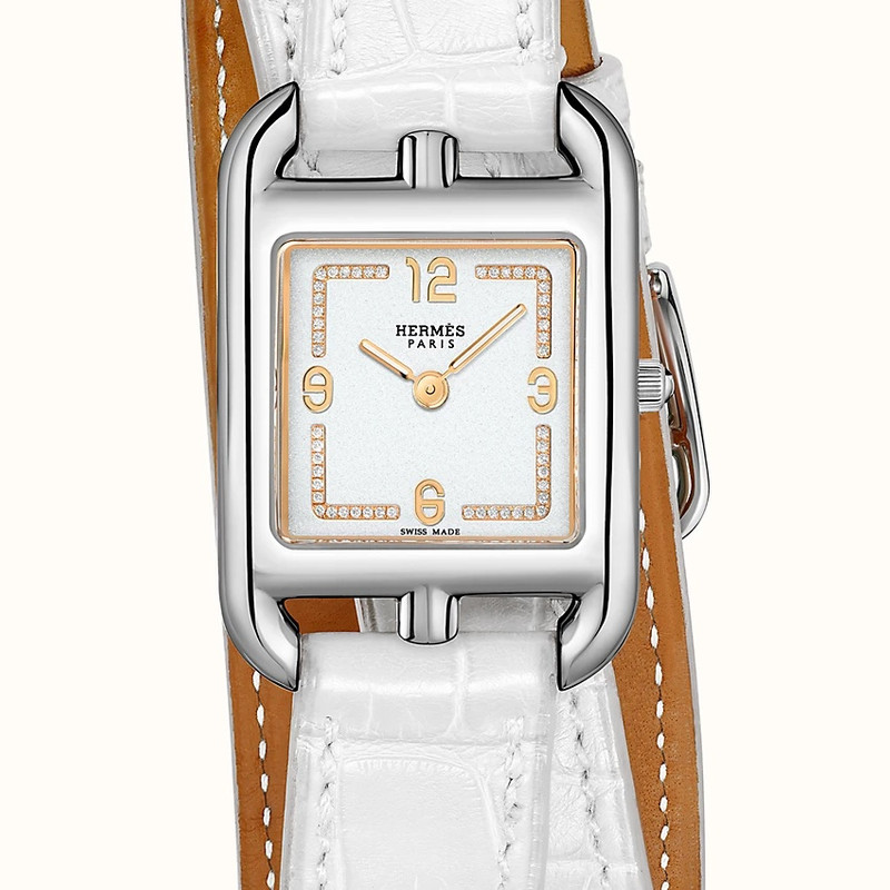 Hermès Cape Cod watch, 23 x 23 mm outlook