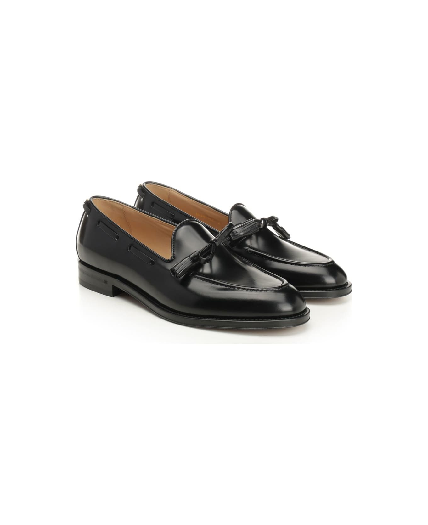 Bowshire Moccasin In Shiny Calfskin - 2