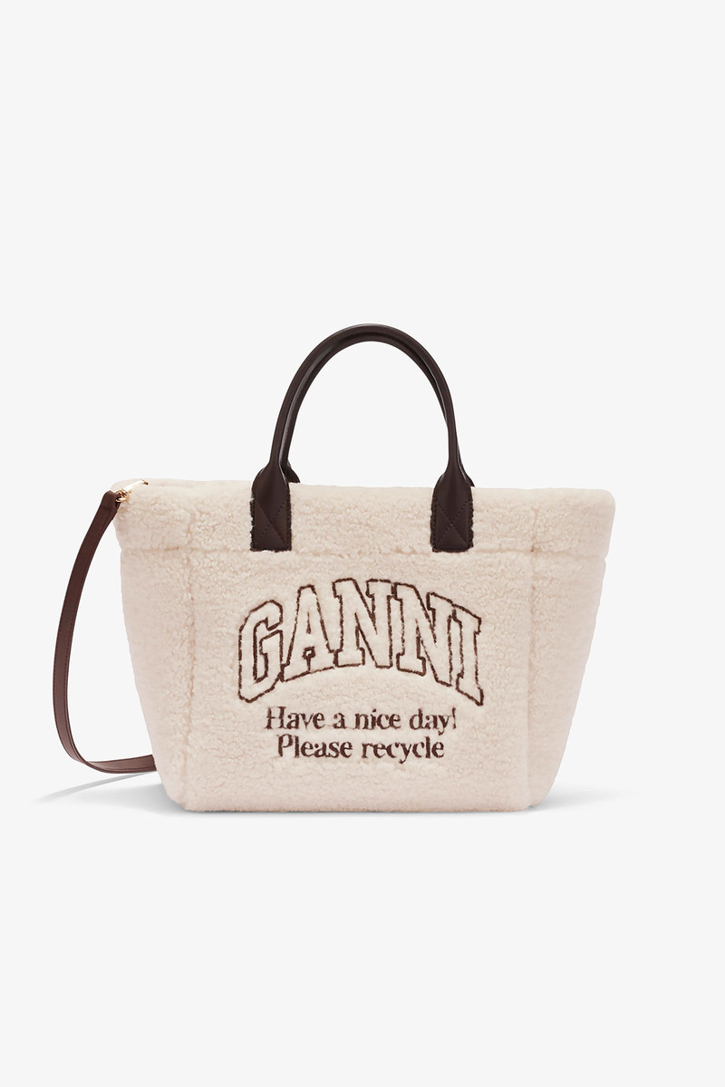 SHEARLING SMALL TOTE 1