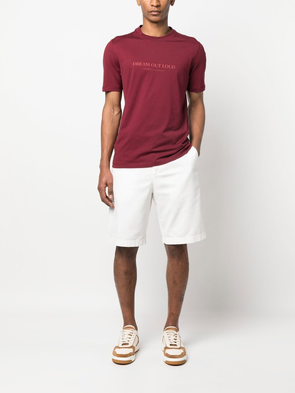 slogan-print cotton T-shirt - 2