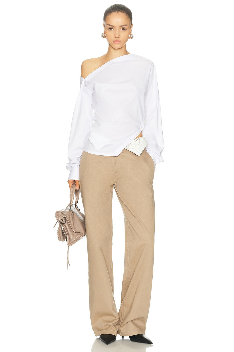 JADE CROPPER Open Shoulder Top outlook