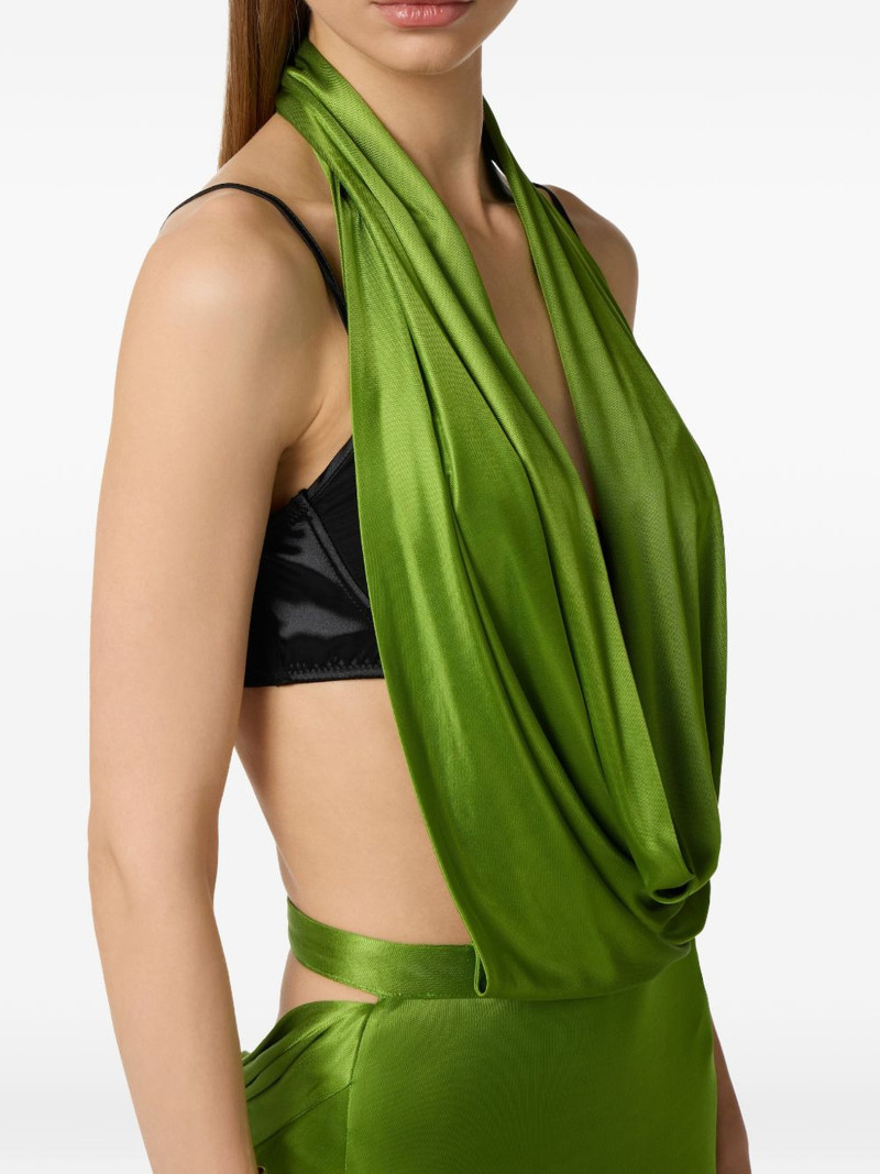 draped maxi dress 5