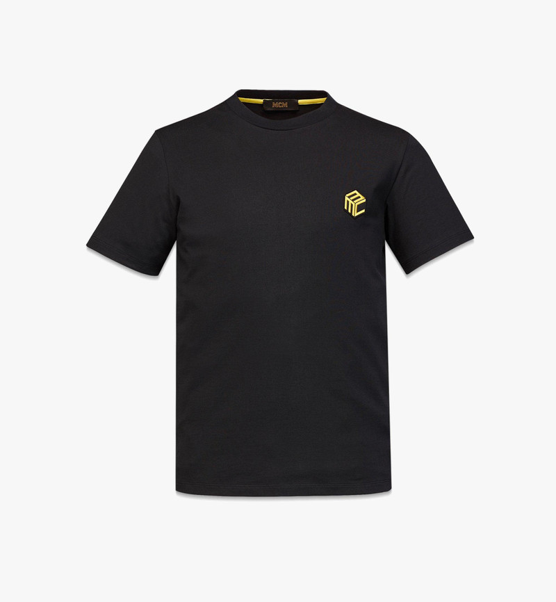 Men’s Cubic Logo T-Shirt in Organic Cotton 1
