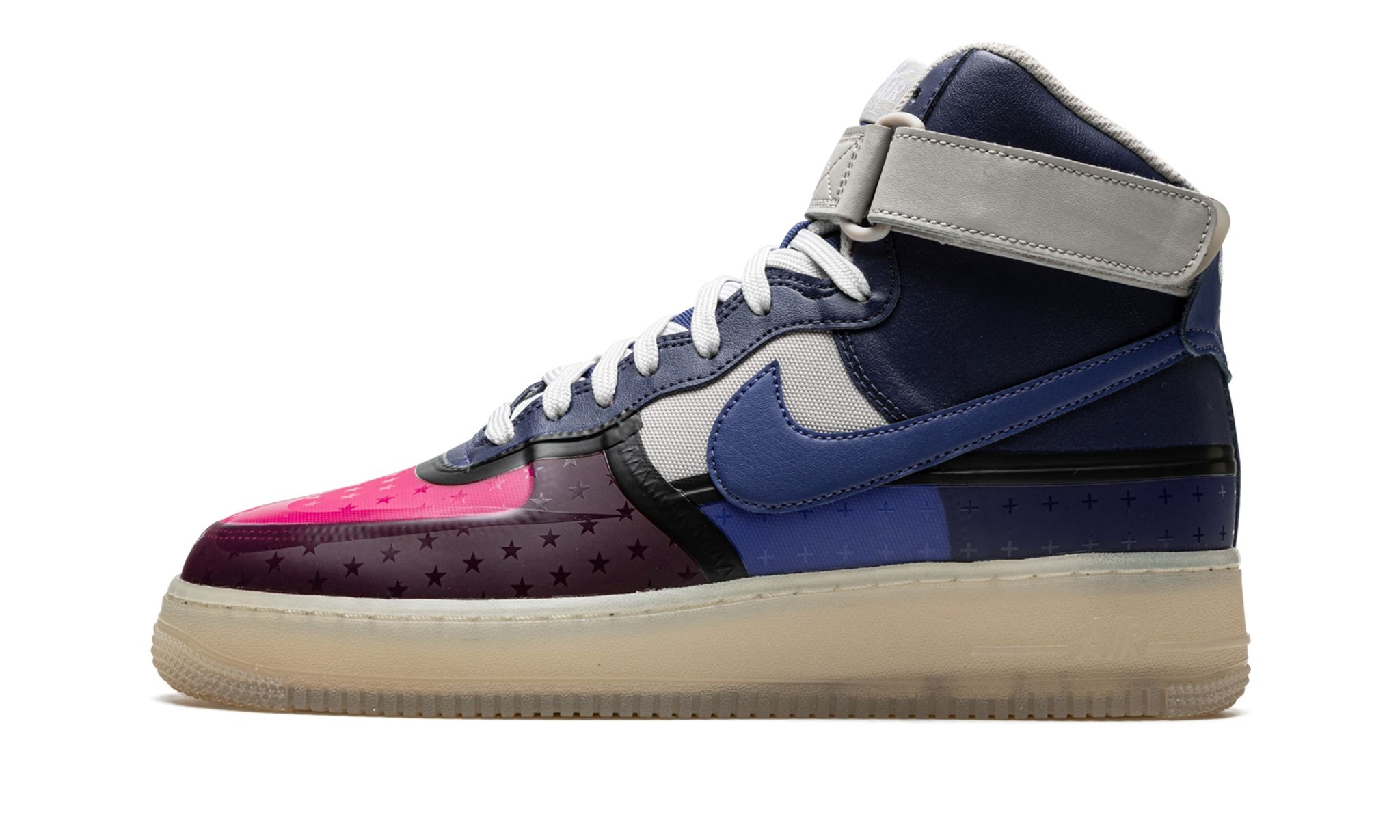 Air Force 1 High '07 Premium "Thunder Blue Pink Prime" - 1