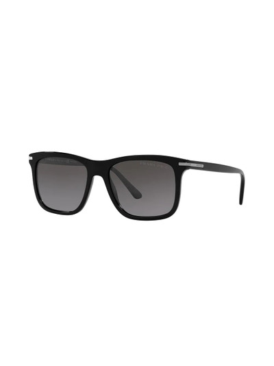 Prada gradient rectangular-frame sunglasses outlook