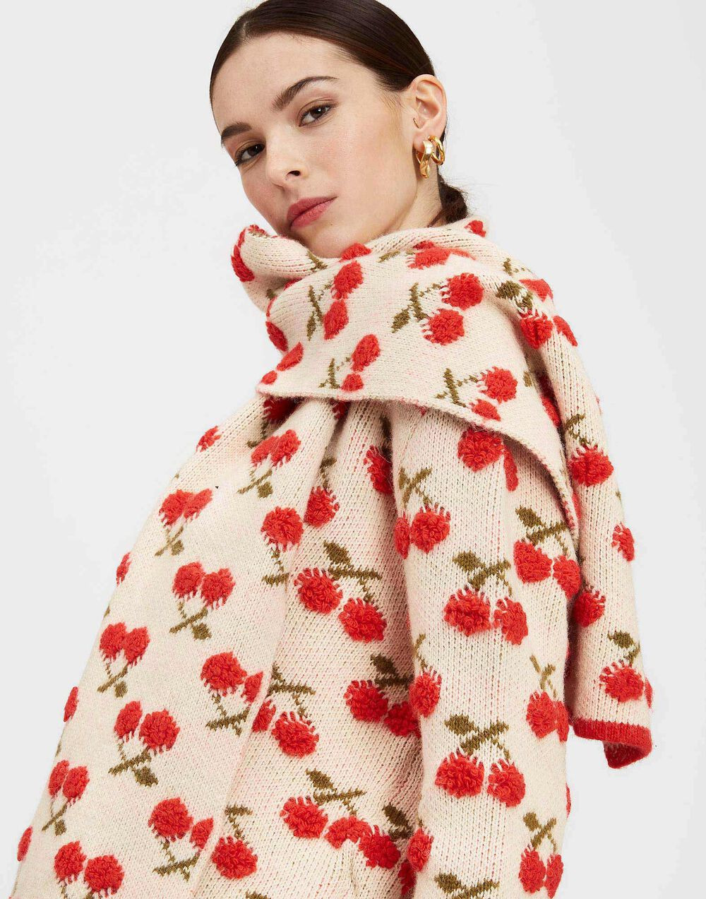 Cherry Scarf - 5