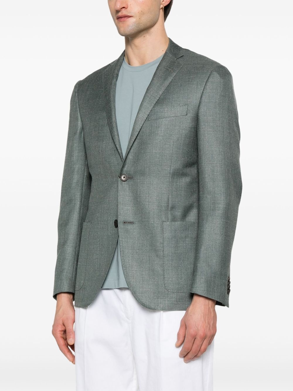 single-breasted blazer - 3
