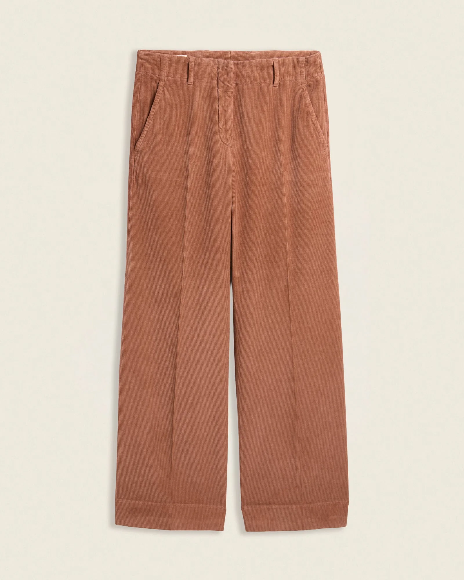 Wide-fit corduroy trousers - 1