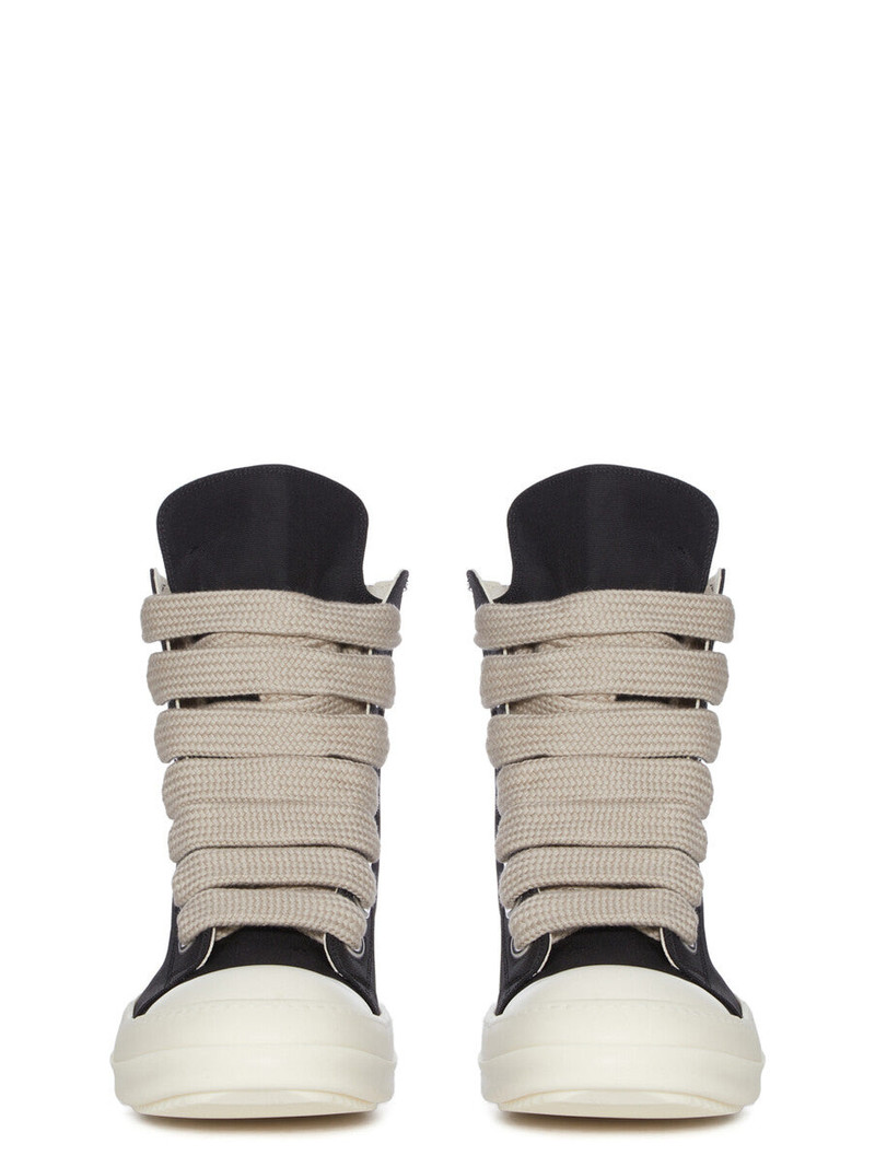 Jumbolace Nylon-Canvas High-Top Sneakers Black 2