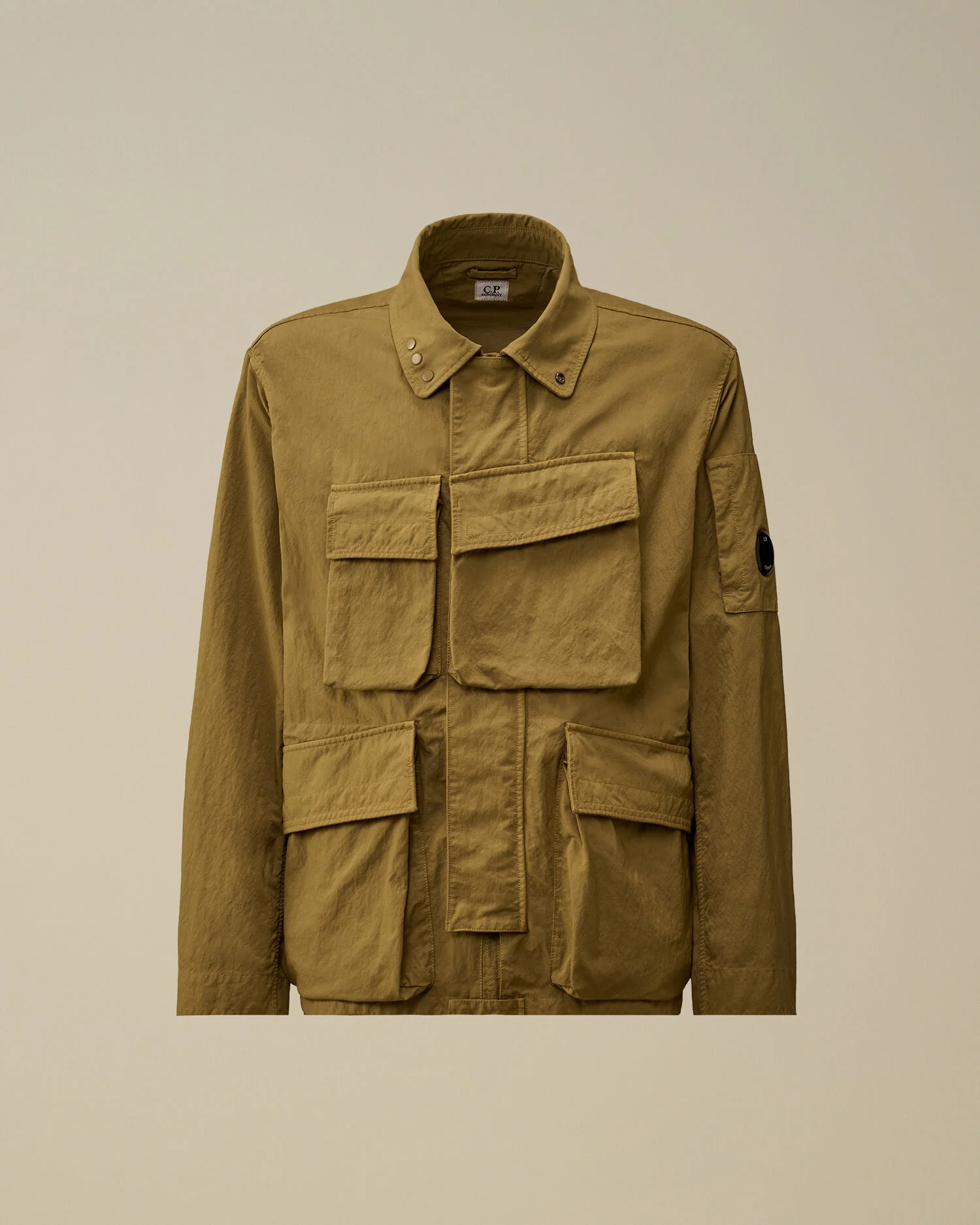 Twill Zip Lens Jacket - 1