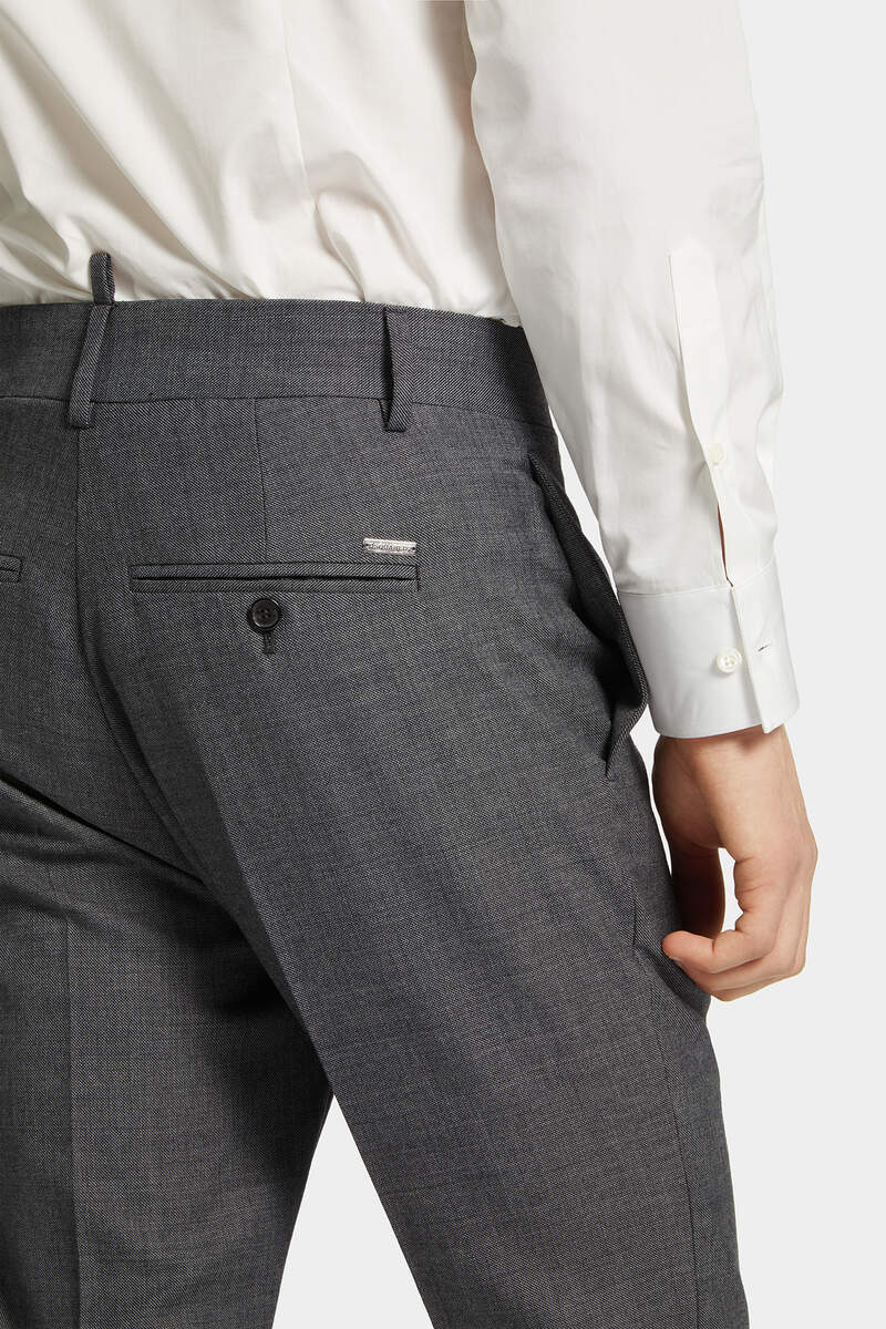 CROPPED FLARE VIRGIN WOOL PANT - 5