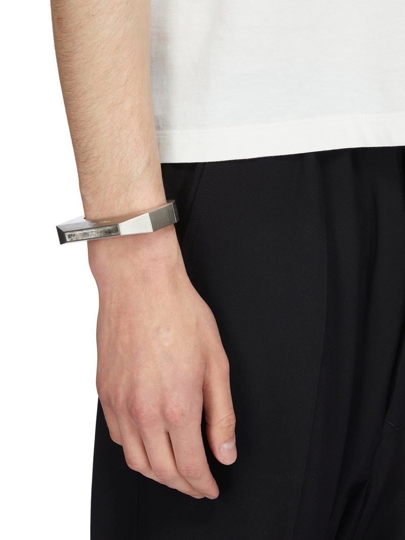 crystal-embellished beveled bangle 9