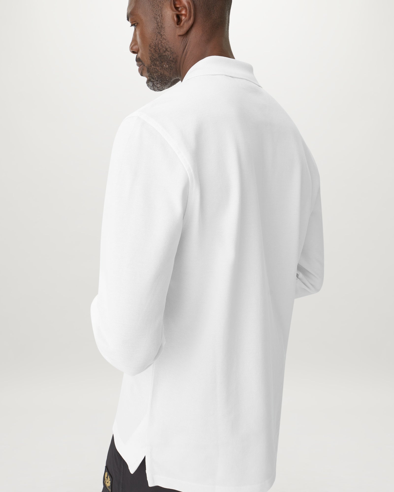 BELSTAFF LONG SLEEVED POLO - 4