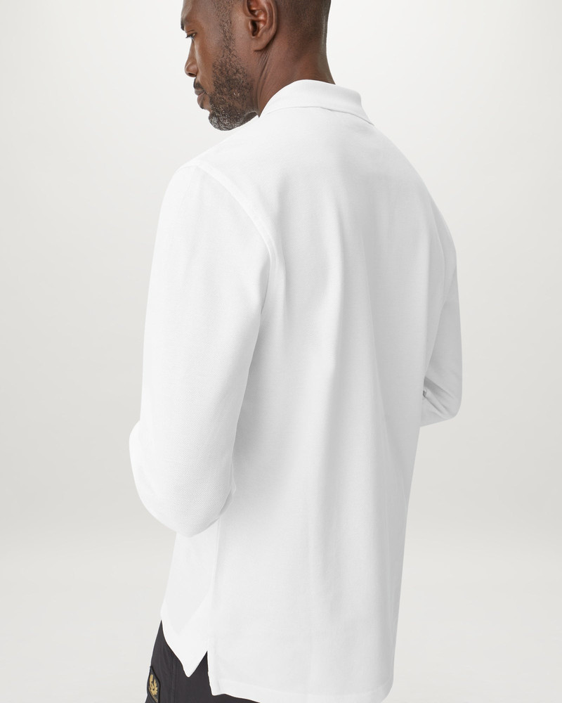 BELSTAFF LONG SLEEVED POLO 4
