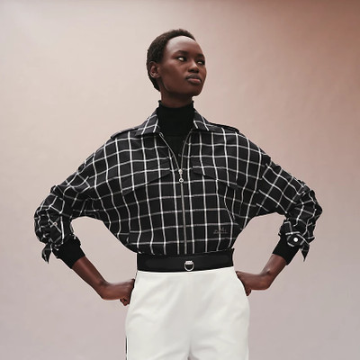 Hermès Shirt with geometric volume outlook