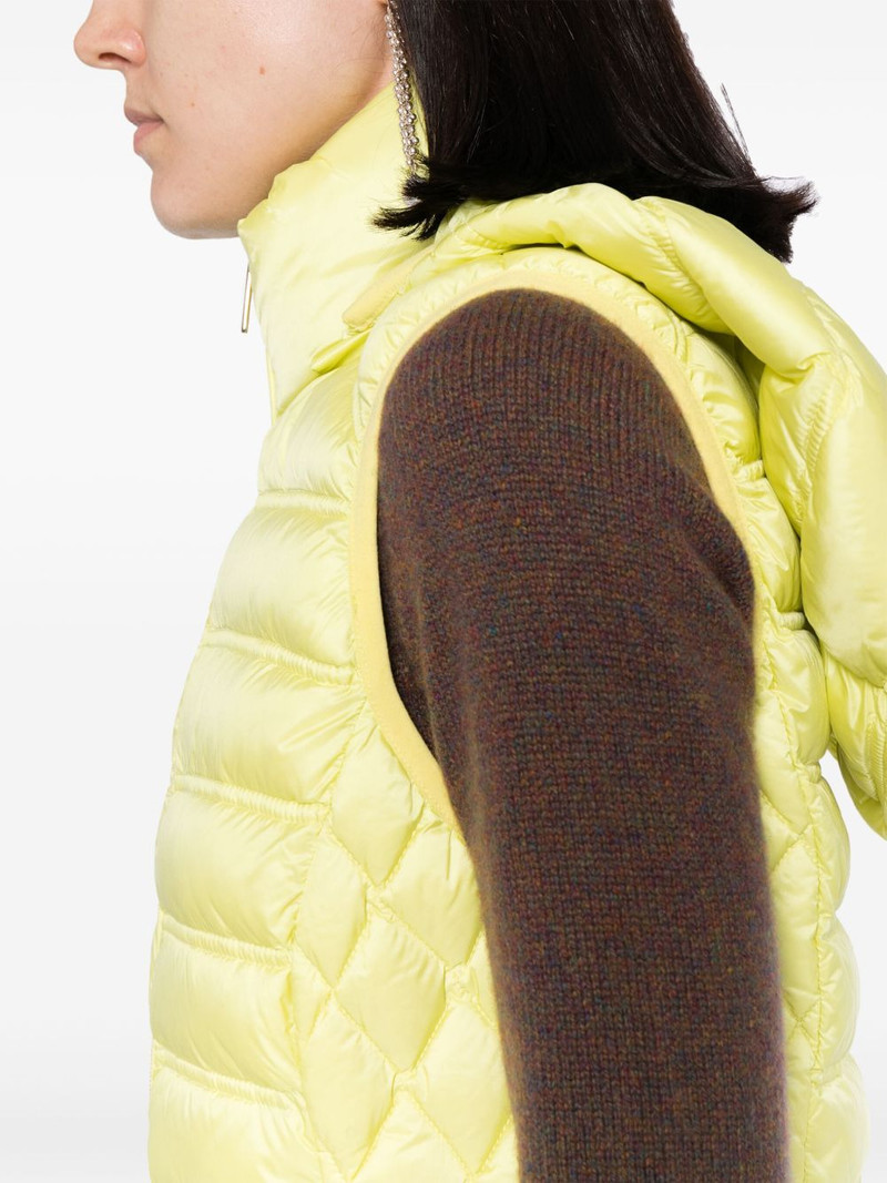 detachable-hood down gilet 5
