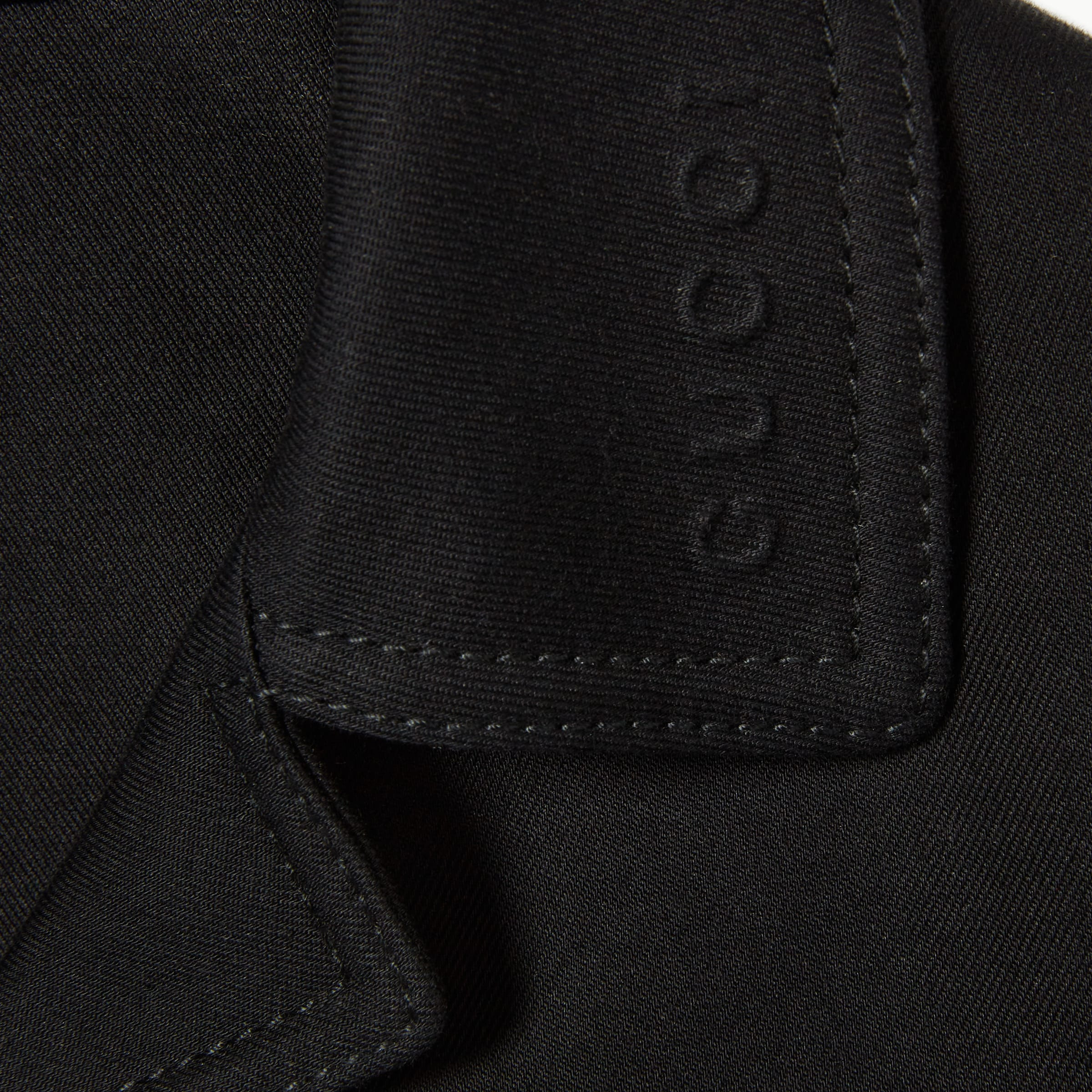 Cotton gabardine 3/4 sleeve jacket - 6