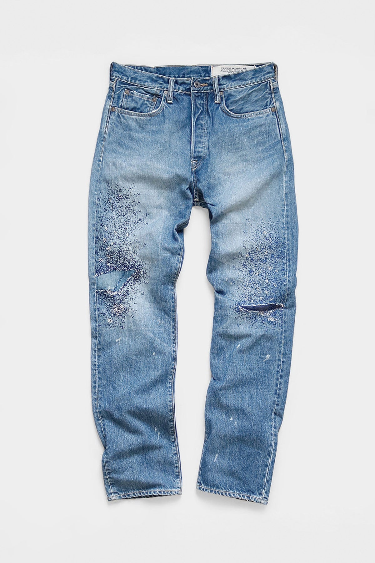 14OZ DENIM 5P MONKEY CISCO (3YEARSFADE) - INDIGO - 1