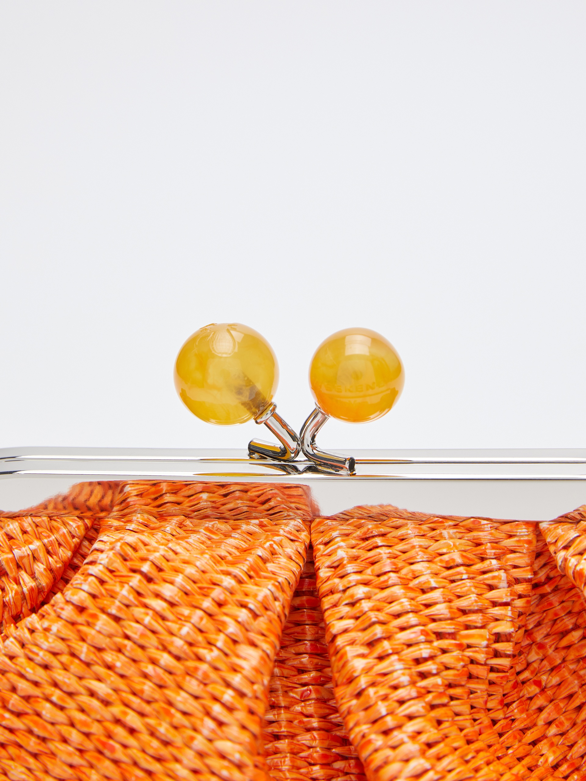 PALMA Small Pasticcino Bag in raffia - 5