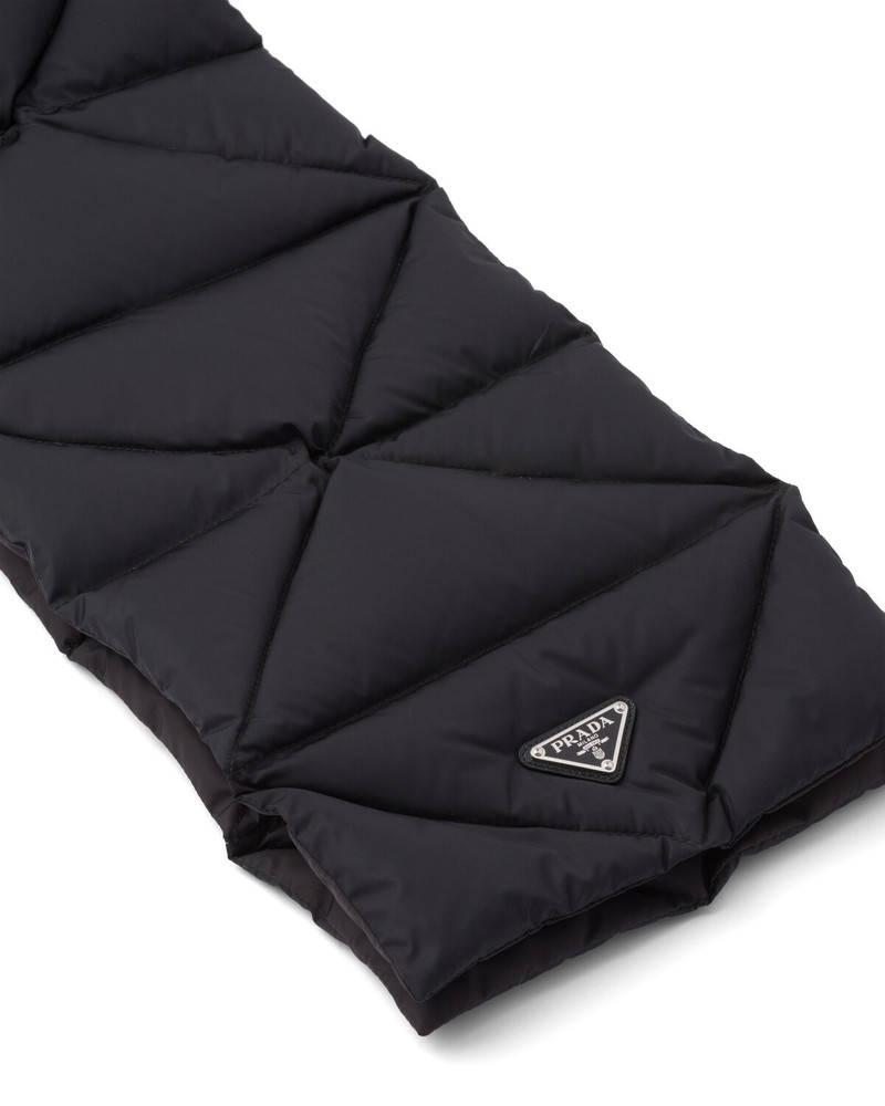 Re-Nylon scarf with extractable hood 4