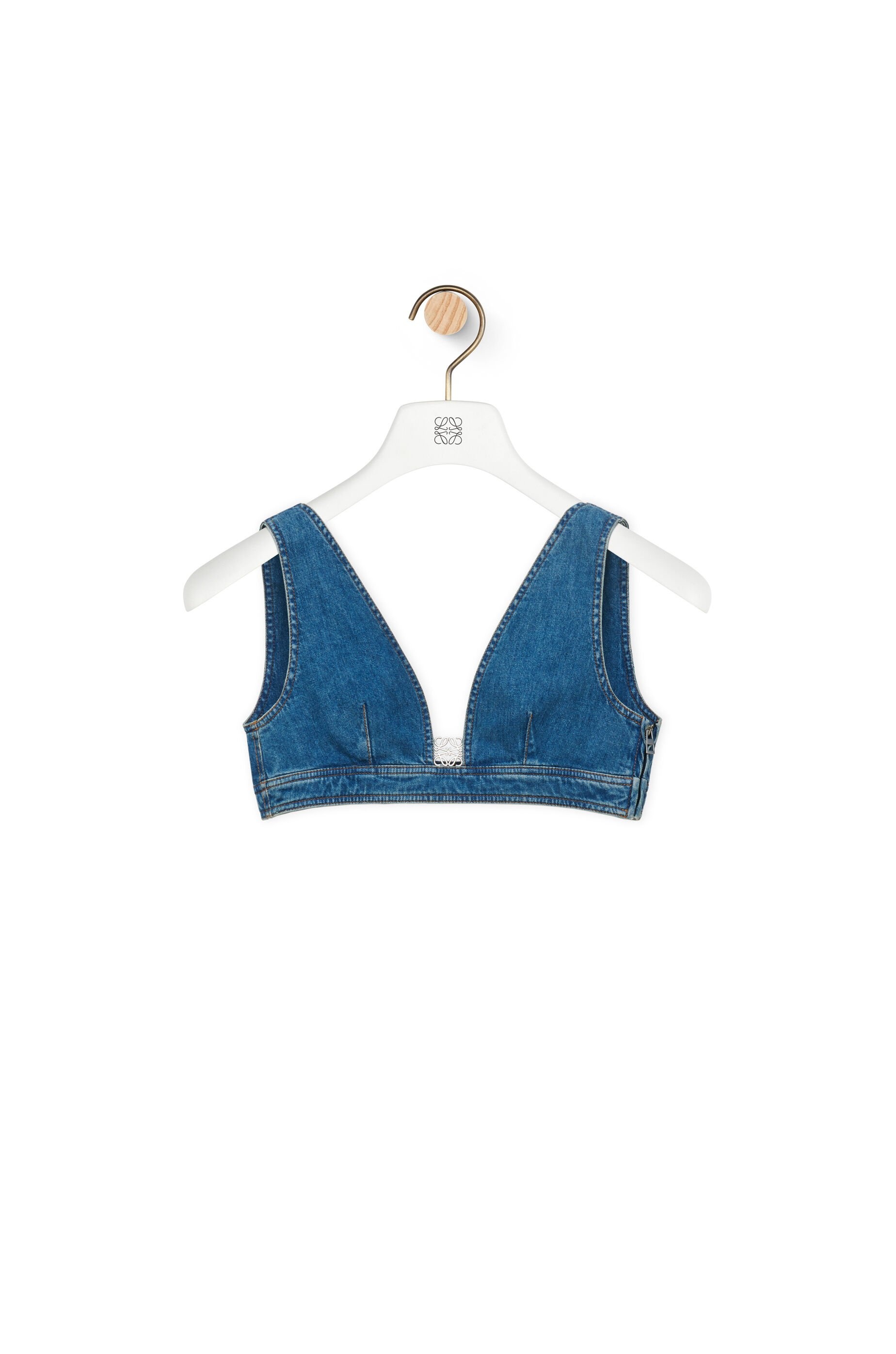 Anagram top in denim - 1